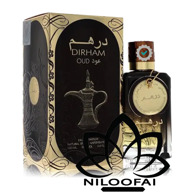 عطر درهم اصل | یونیسکس، شرقی و ماندگار (برند نیلوفای)|خرید عطر زنانه و مردانه