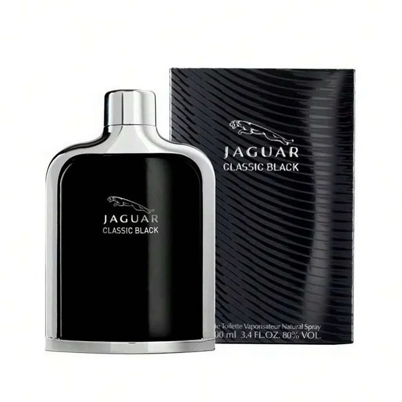 عطر جگوار کلاسیک بلک مردانه برند نیلوفای